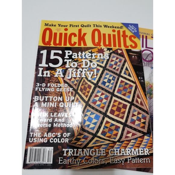 Quilters world/quick quilts item no 438 - Picture 3 of 3
